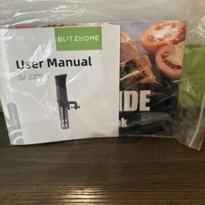 Blitzhome Sous Vide Precision Control Thermal Immersion Circulator Machine WiFi